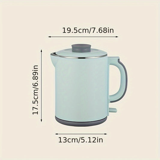 All-in-One Electric Kettle with Fast Boiling Suitable for, Compact Instant Hot Water Heater, 800W High-Power for Tea\u002F, Plug (100V-120V), Voltage Compatible for North America & Use