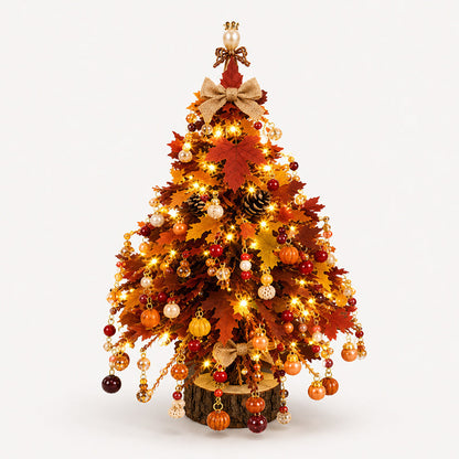 DIY Beaded Christmas Tree Craft Kit – Mini Tabletop Decoration | Festive Holiday Home Decor