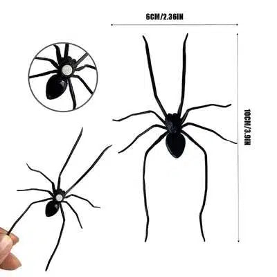 🕷 2026 Upgraded Glow-in-the-Dark Realistic Spider Magnetic Fridge Sticker – Halloween Prank Decor for Kitchen, Car & Home