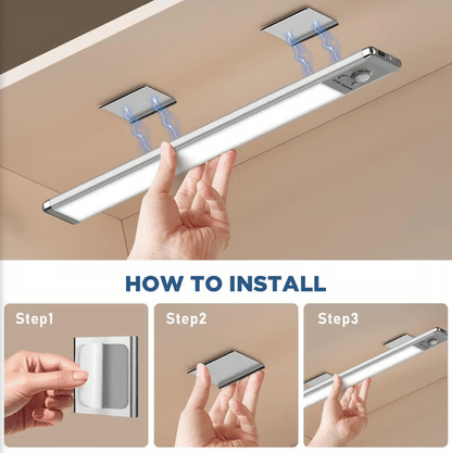 Punch-free Smart Sensor Magnetic Rechargeable LED Lights