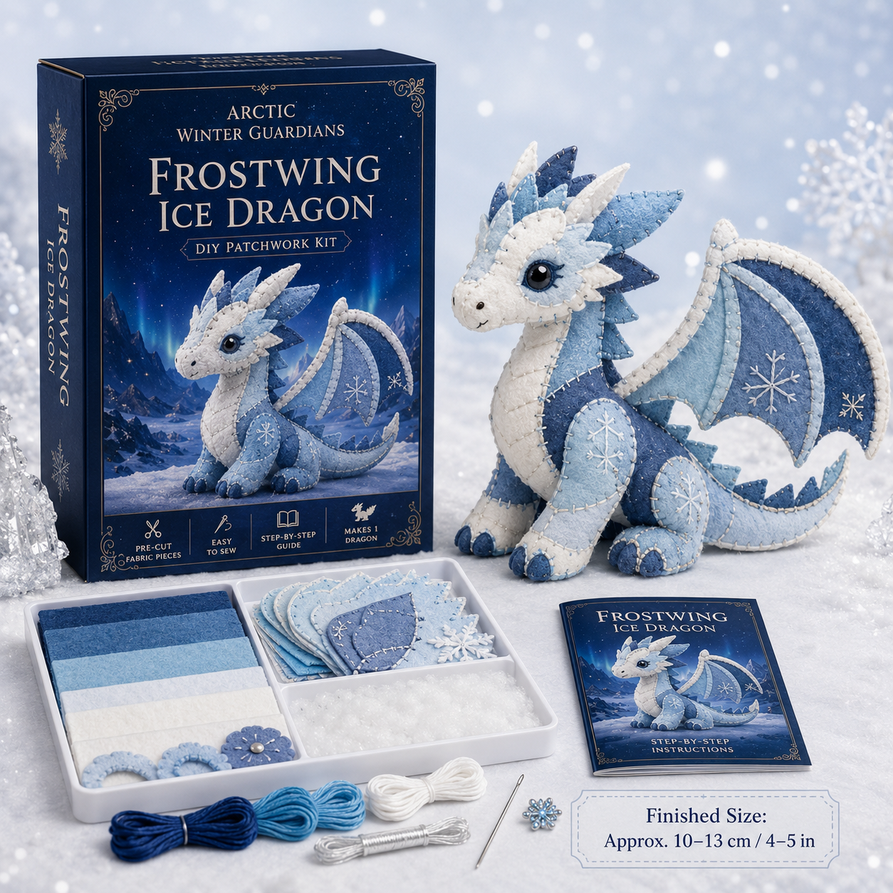 Arctic Winter Guardians DIY Patchwork Kit –🔥Last 4 hours 🔥Buy 2, Get 1 FREE