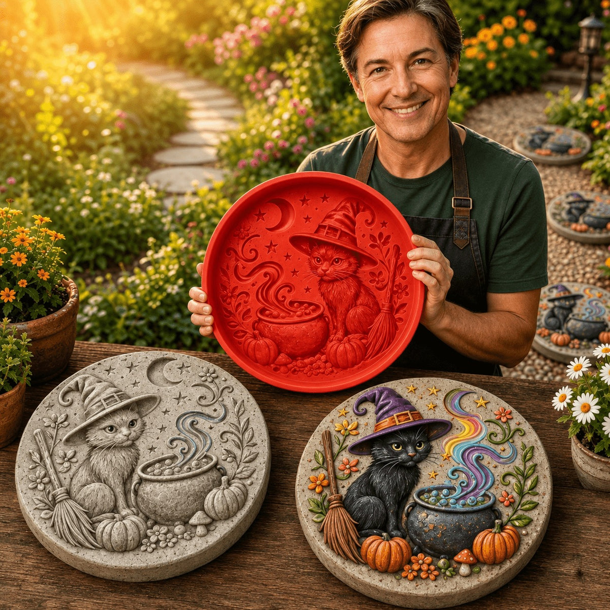 💥 LAST DAY 47% OFF -  🐉Reusable Blue Dragon Stepping Stone Mold