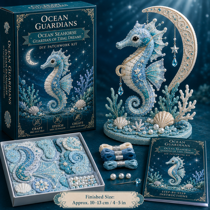 🔥LAST 4 HOURS，BUY 2 GET 1 FREE — Each discount is $8.5🎁 Ocean Guardians DIY Patchwork Kit Collection🌊