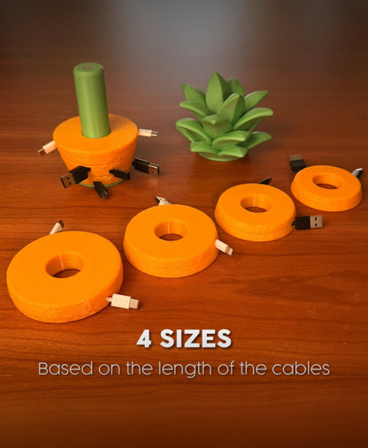 Pineapple Cable Keeper™ – Modular Desk Cord Organizer