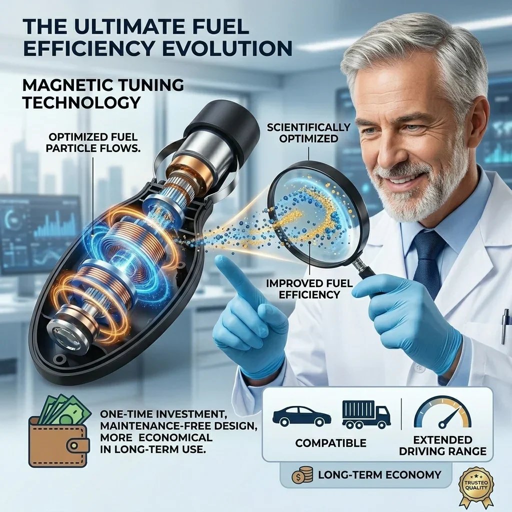 🚗 2026 New Upgrade FuelShark Device – Automotive Gas Saver for Cars & Trucks, Spill Saver