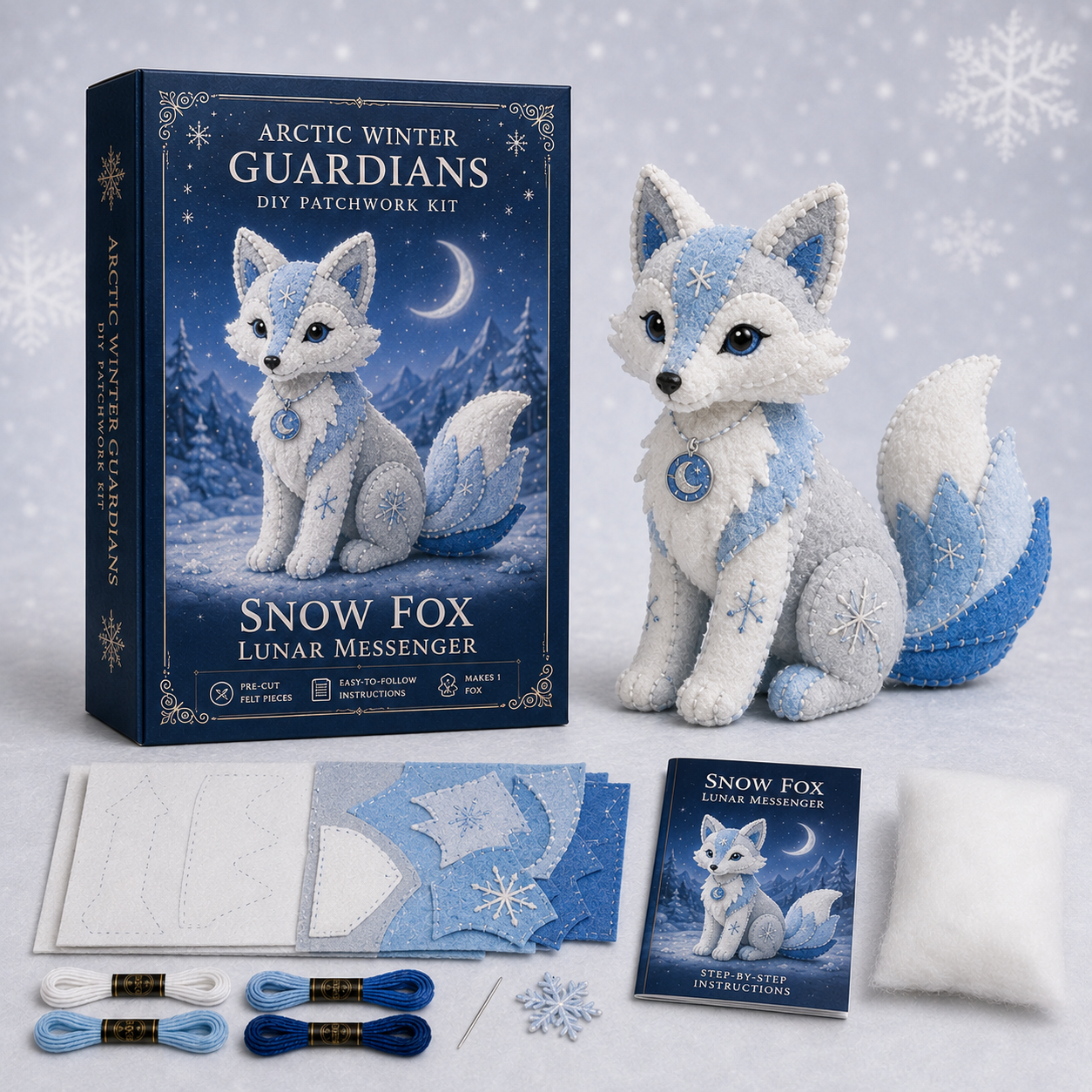 Arctic Winter Guardians DIY Patchwork Kit –🔥Last 4 hours 🔥Buy 2, Get 1 FREE