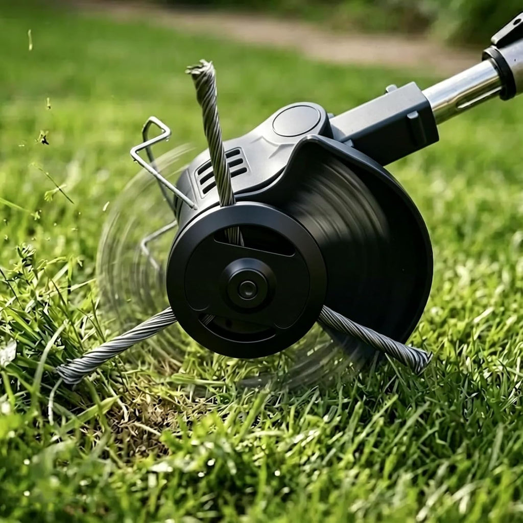 Heavy-Duty Steel WireTrimmer Head forCordless Weed Trimmers