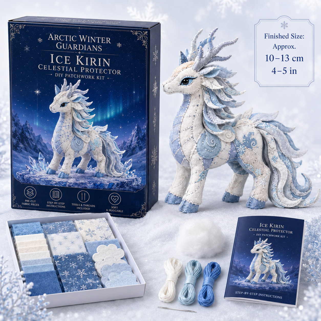 Arctic Winter Guardians DIY Patchwork Kit –🔥Last 4 hours 🔥Buy 2, Get 1 FREE
