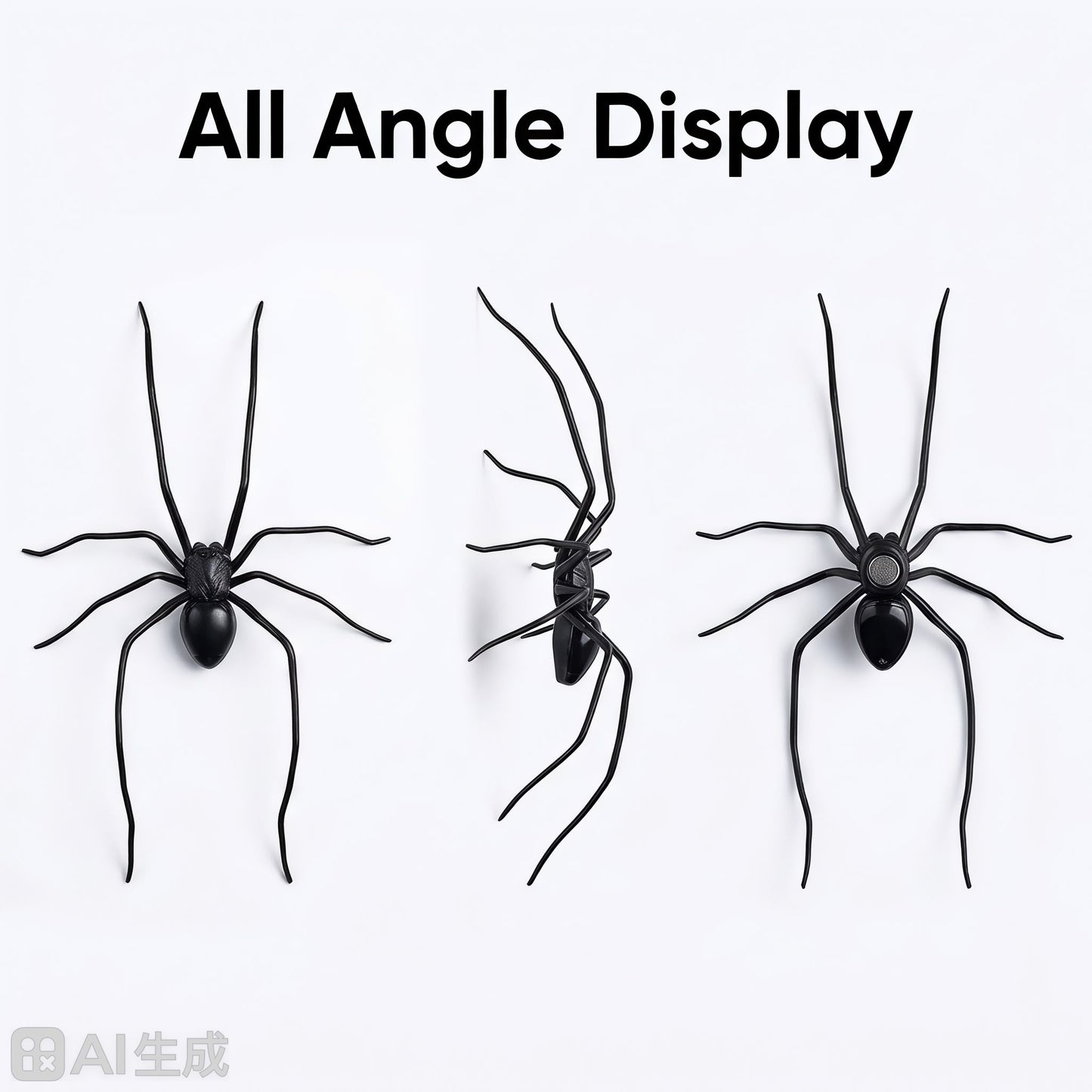 🕷 2026 Upgraded Glow-in-the-Dark Realistic Spider Magnetic Fridge Sticker – Halloween Prank Decor for Kitchen, Car & Home