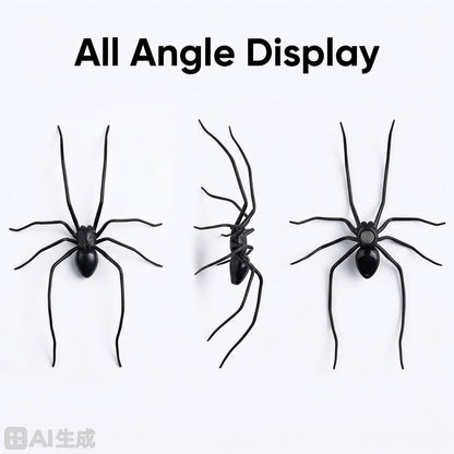 🕷 2026 Upgraded Glow-in-the-Dark Realistic Spider Magnetic Fridge Sticker – Halloween Prank Decor for Kitchen, Car & Home