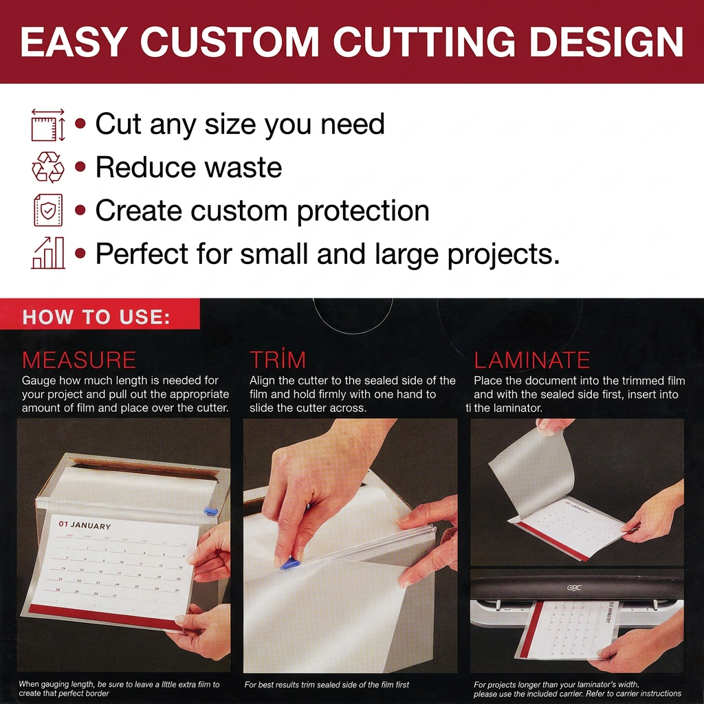 EverGuard™ Thermal Laminating Film Roll – Protect Your Memories, Documents & DIY Projects Forever