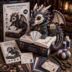 🐉✨ Dragon Keepers Collection – Quilted DIY Tissue Box Sewing Kit