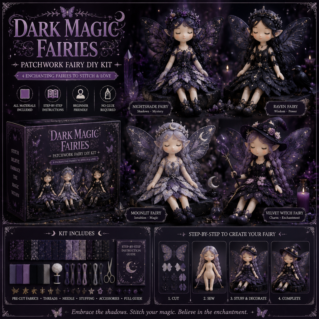 Fairy Patchwork DIY Collection ⚡only today Buy 2 Free 1！