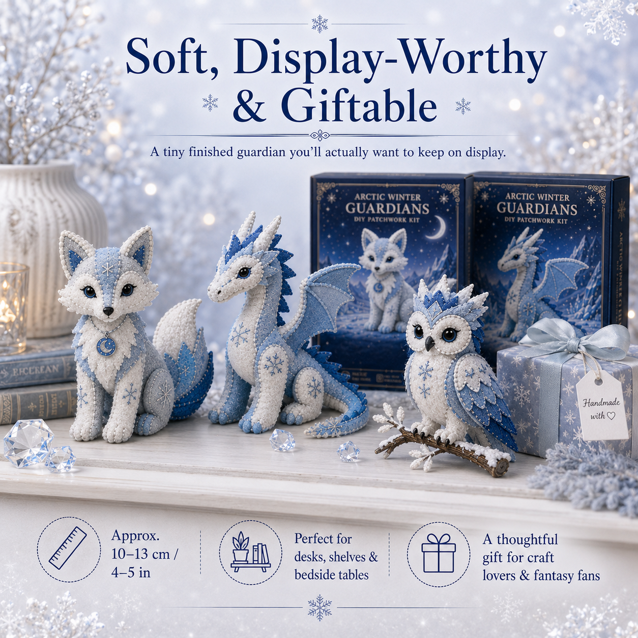 Arctic Winter Guardians DIY Patchwork Kit –🔥Last 4 hours 🔥Buy 2, Get 1 FREE