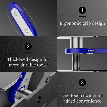 360° Brake Caliper Piston Press Tool