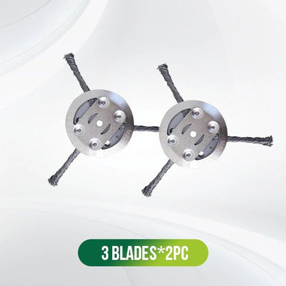 Heavy-Duty Steel WireTrimmer Head forCordless Weed Trimmers