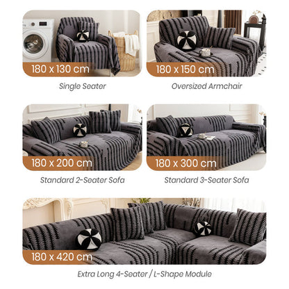 🎁2026 Collection Presale🔥Soft Plush Non-Slip Couch Cover💖