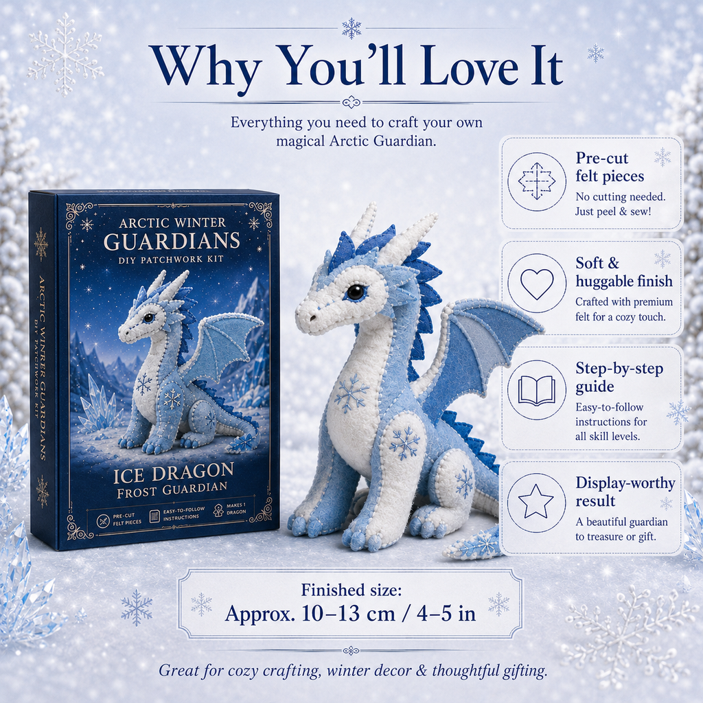 Arctic Winter Guardians DIY Patchwork Kit –🔥Last 4 hours 🔥Buy 2, Get 1 FREE