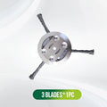 Heavy-Duty Steel WireTrimmer Head forCordless Weed Trimmers