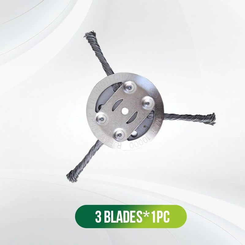 Heavy-Duty Steel WireTrimmer Head forCordless Weed Trimmers