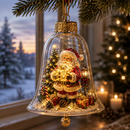 🔥Limited time 49% OFF -✨🎄 Glowing Christmas Story Ornament – Light-Up Mini Holiday Scene