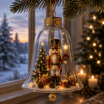 🔥Limited time 49% OFF -✨🎄 Glowing Christmas Story Ornament – Light-Up Mini Holiday Scene