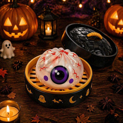 Halloween Ghost Squishy Stress Relief Toy – Soft Squeeze Sensory Mochi Toy