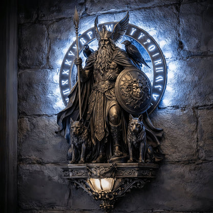 Mystic Mythos LED Wall Sconce | Gothic Ambient Torch Light