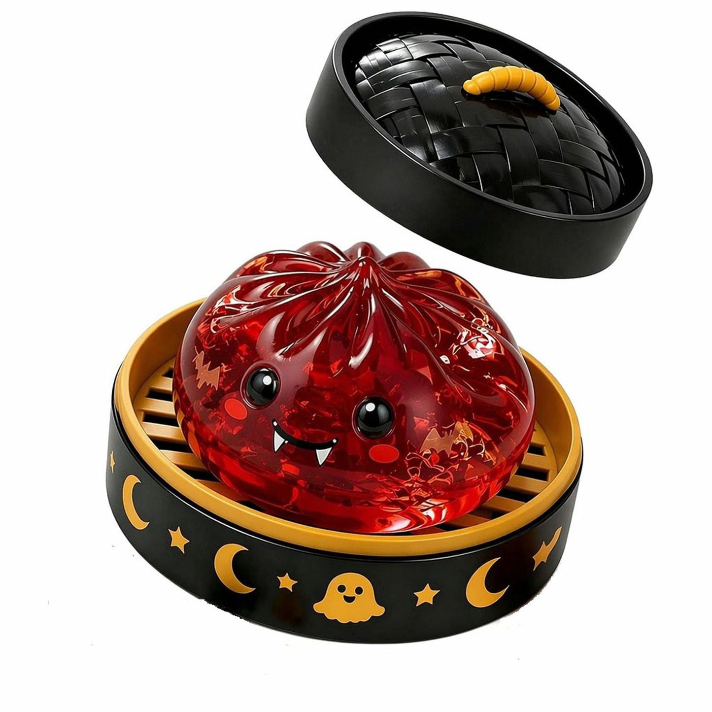Halloween Ghost Squishy Stress Relief Toy – Soft Squeeze Sensory Mochi Toy