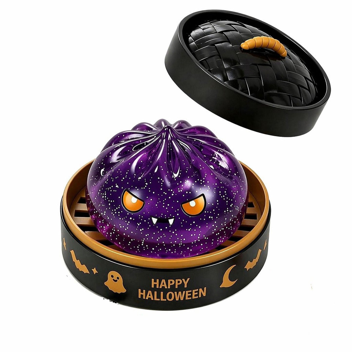 Halloween Ghost Squishy Stress Relief Toy – Soft Squeeze Sensory Mochi Toy