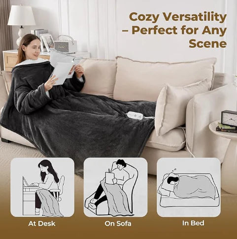 Pureke Heated Wearable Blanket