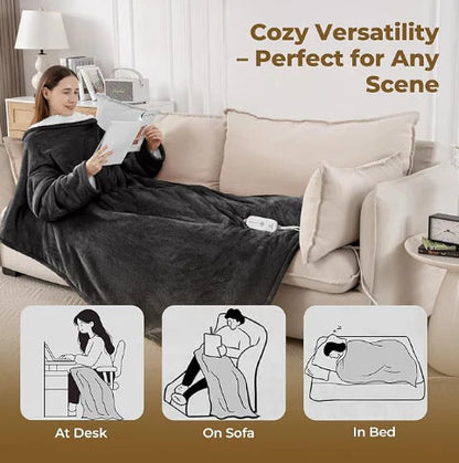Pureke Heated Wearable Blanket