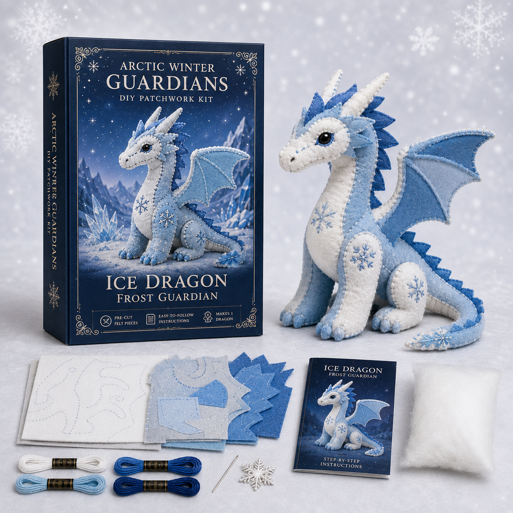 Arctic Winter Guardians DIY Patchwork Kit –🔥Last 4 hours 🔥Buy 2, Get 1 FREE