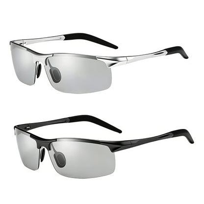 Photochromic Sunglasses with Anti-glare Polarized Lens