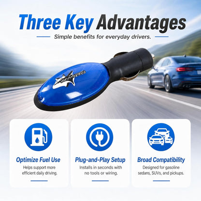 🚗 2026 New Upgrade FuelShark Device – Automotive Gas Saver for Cars & Trucks, Spill Saver