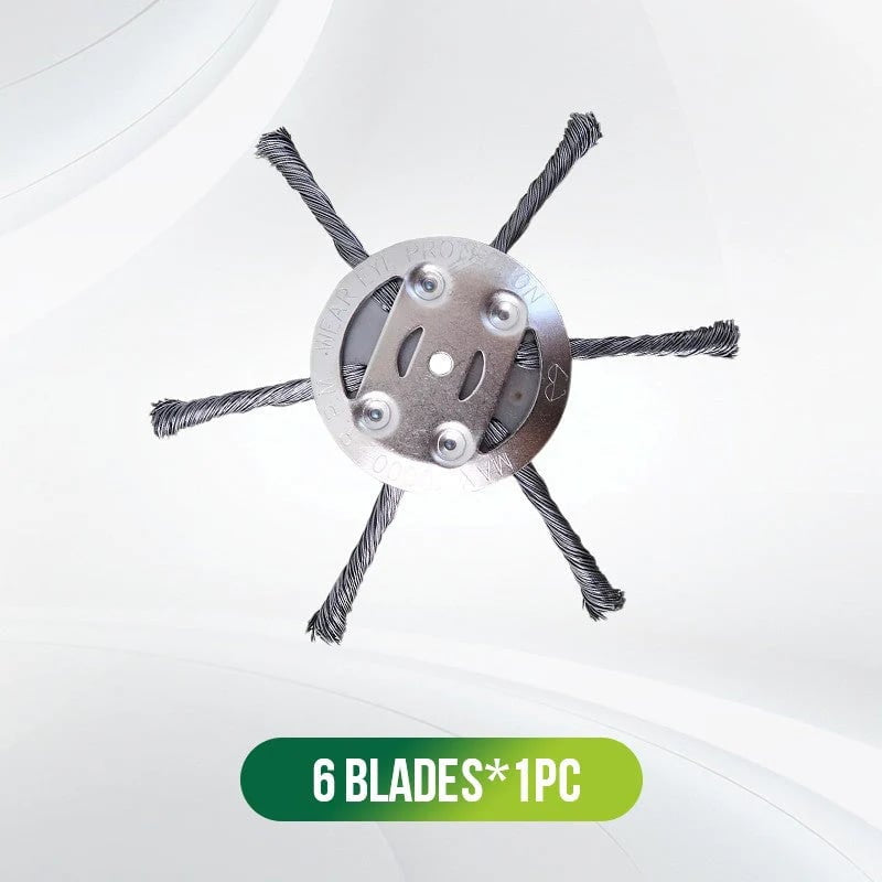 Heavy-Duty Steel WireTrimmer Head forCordless Weed Trimmers