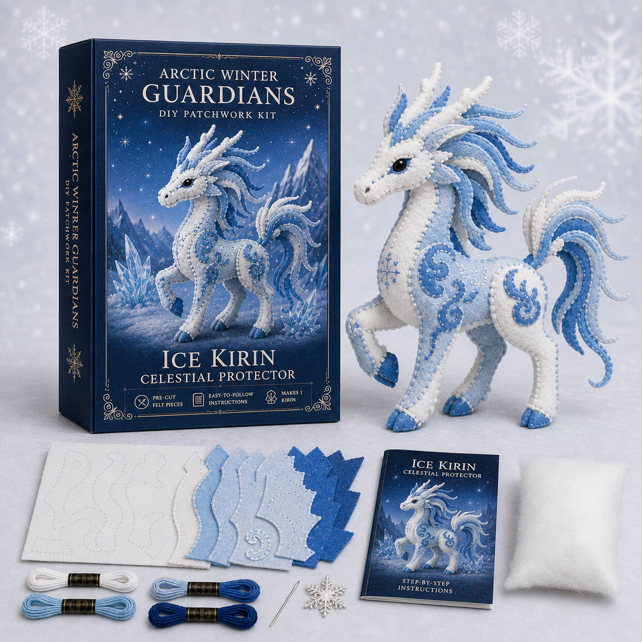 Arctic Winter Guardians DIY Patchwork Kit –🔥Last 4 hours 🔥Buy 2, Get 1 FREE