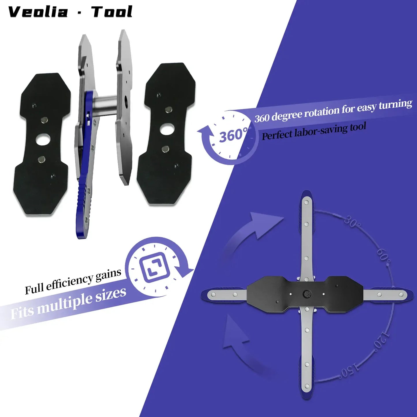 360° Brake Caliper Piston Press Tool