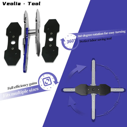360° Brake Caliper Piston Press Tool