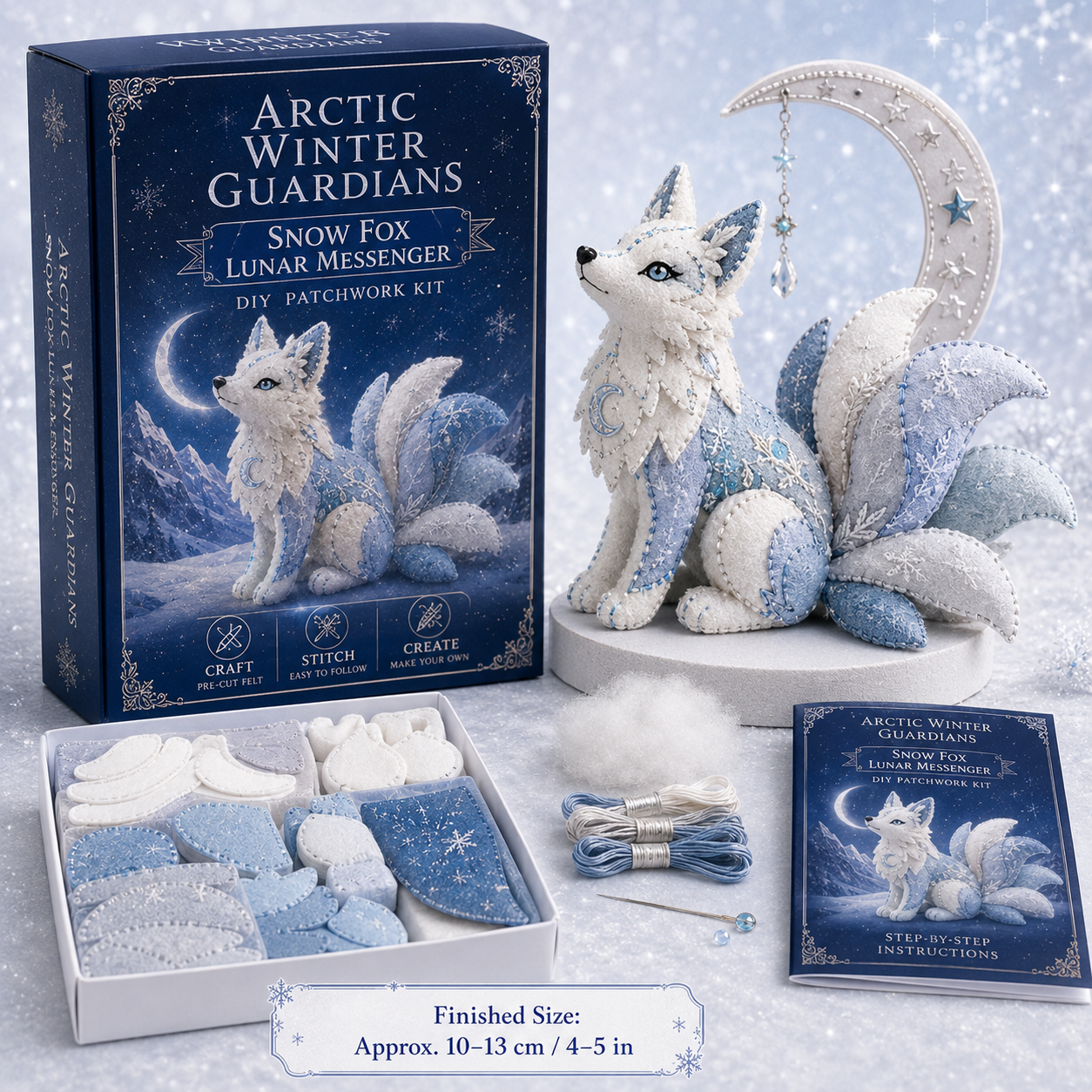 Arctic Winter Guardians DIY Patchwork Kit –🔥Last 4 hours 🔥Buy 2, Get 1 FREE
