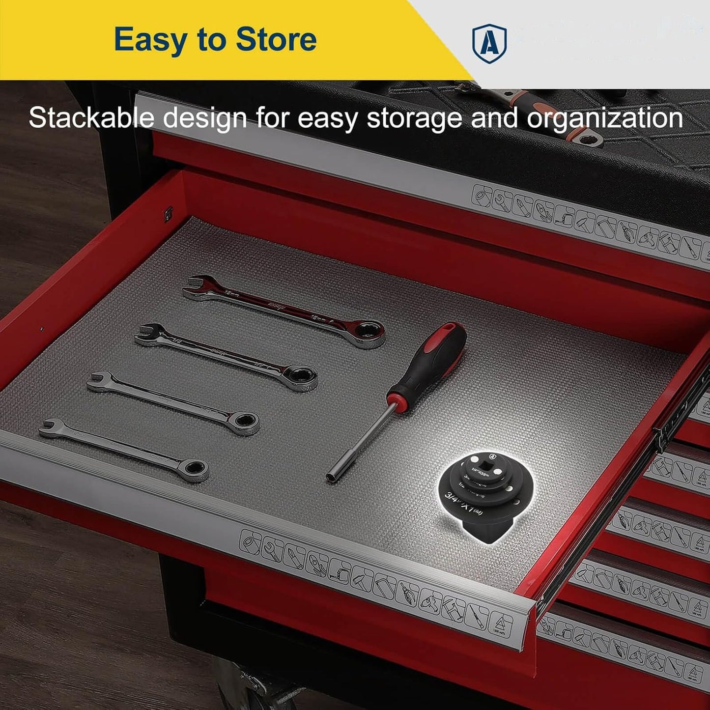 ✨2026 Low Profile Impact Socket Adapter Set – Industrial Drive Ratchet & Wrench Adapter Set for Tight Spaces, 4PC Hardware Kit: 3/4" to 1", 1/2" to 3/4", 1/2" to 3/8", 1/4" to 3/8"