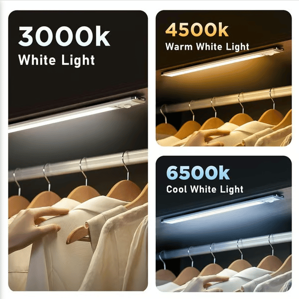 Punch-free Smart Sensor Magnetic Rechargeable LED Lights