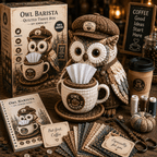 🦉Wise Owl Quilted Tissue Box DIY Sewing Kit