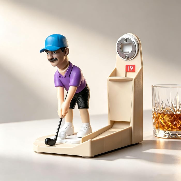 Golf Club Bottle Opener – Unique Beer Opener for Golf Lovers