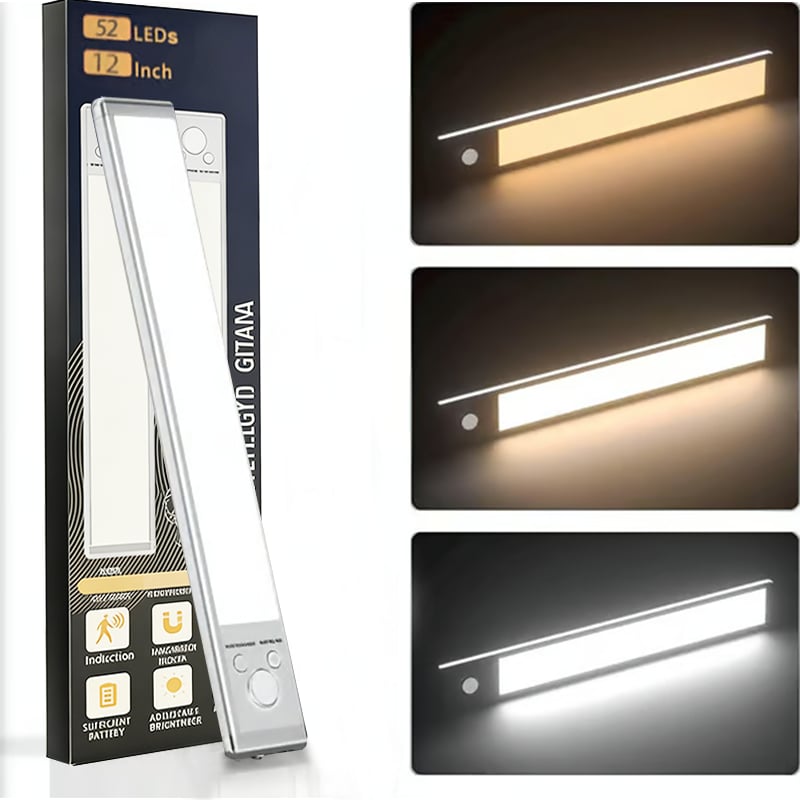 Punch-free Smart Sensor Magnetic Rechargeable LED Lights