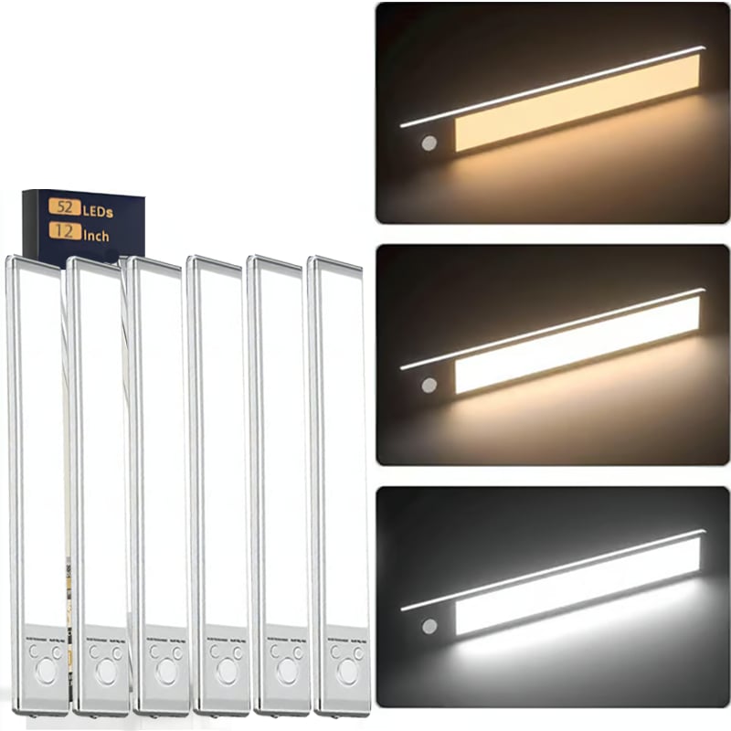 Punch-free Smart Sensor Magnetic Rechargeable LED Lights