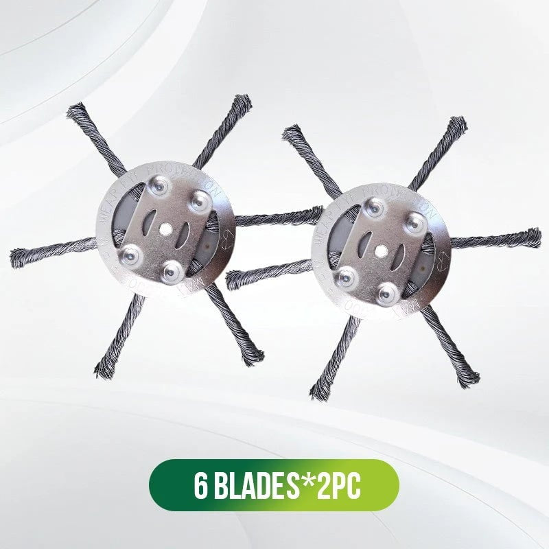 Heavy-Duty Steel WireTrimmer Head forCordless Weed Trimmers