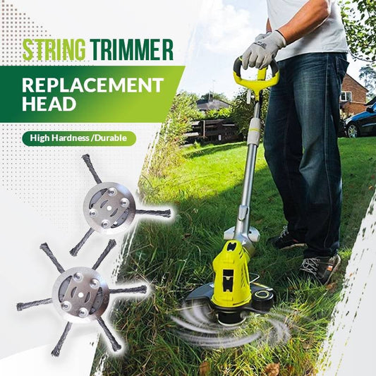 Heavy-Duty Steel WireTrimmer Head forCordless Weed Trimmers