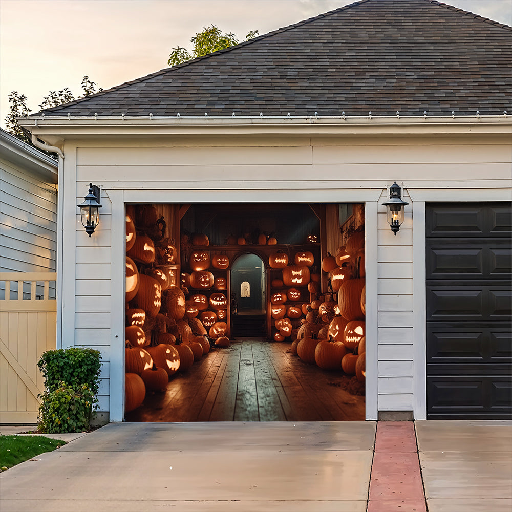 Halloween Garage Door Banner Decoration The Great Pumpkin Haunt