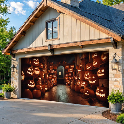 Halloween Garage Door Banner Decoration The Great Pumpkin Haunt